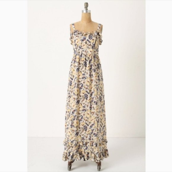 Antrho Moulinette Soeurs floral maxi dress - Picture 8 of 8